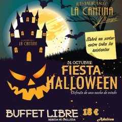 31 Octubre Fiesta Halloween en La Cantina