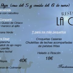 Menú Especial para la Noche y el Día de Reyes