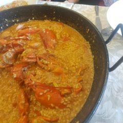 Arroz con Bogavante en La Cantina J. Mingo de Colmenar de Oreja
