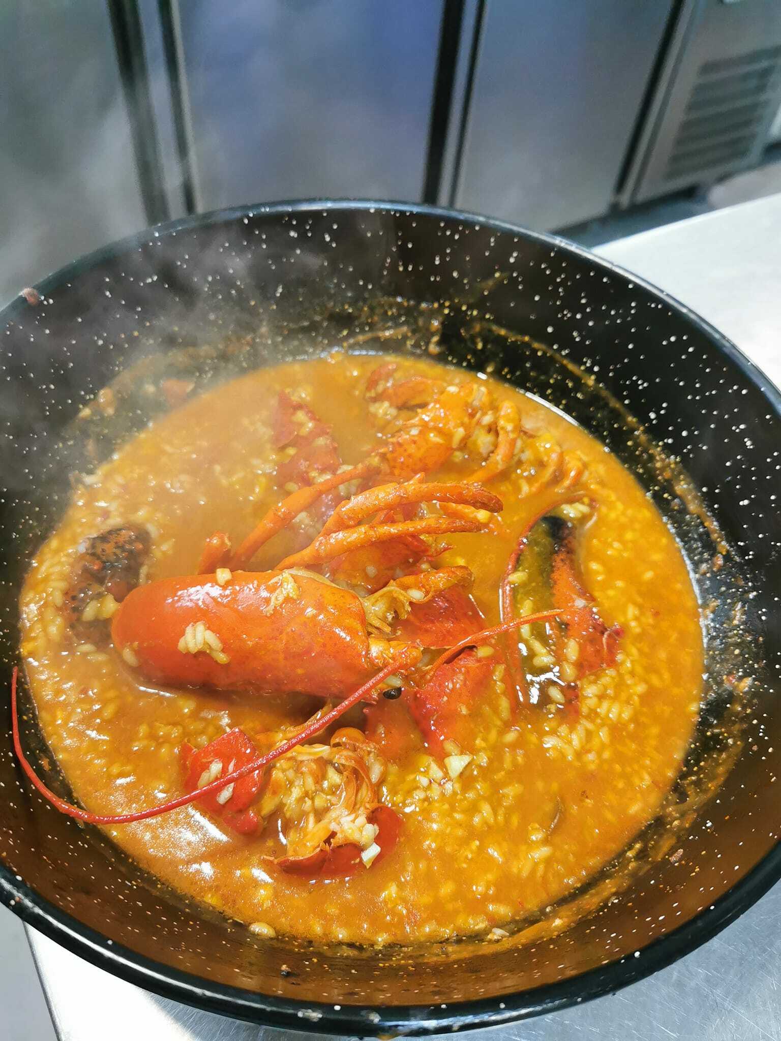 arroz con bogavante